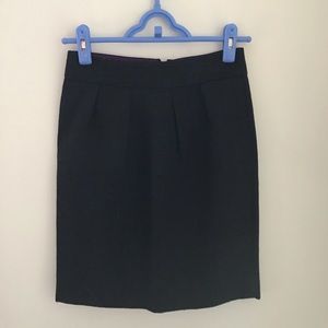Banana Republic // Black Jacquard Pencil Skirt